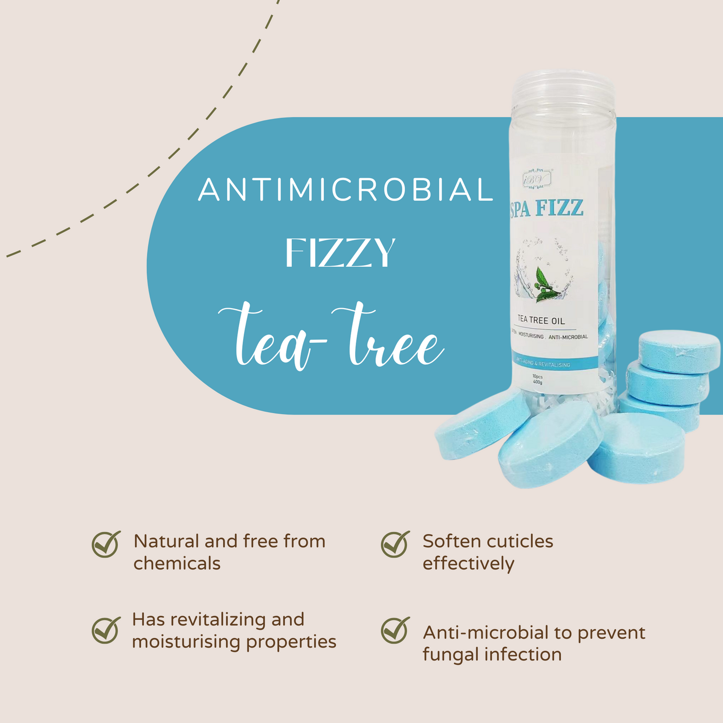 ANTI MICROBIAL SPA FIZZ
