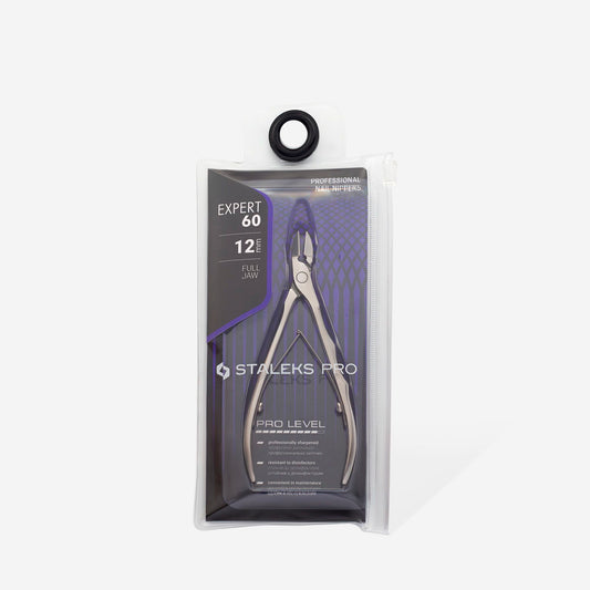 Professional nail nippers Staleks Pro Expert 60, 12 mm (FULL JAW)