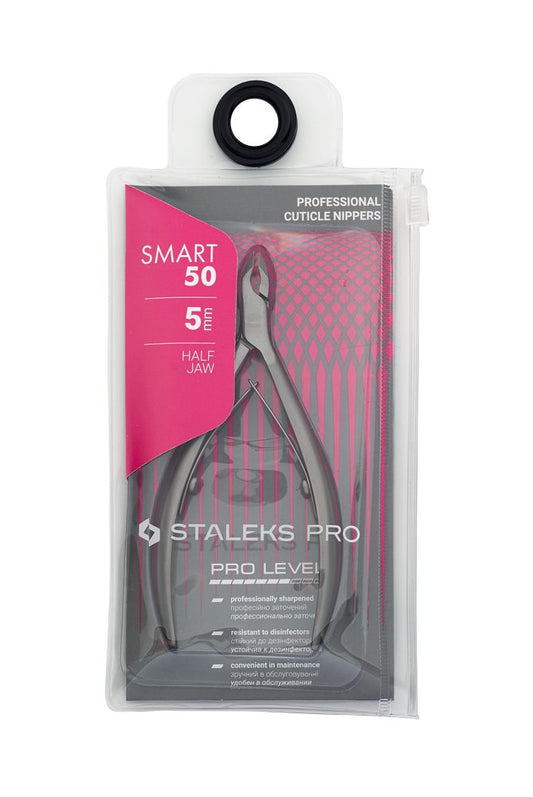 Professional cuticle nippers Staleks Pro Smart 50, 5 mm