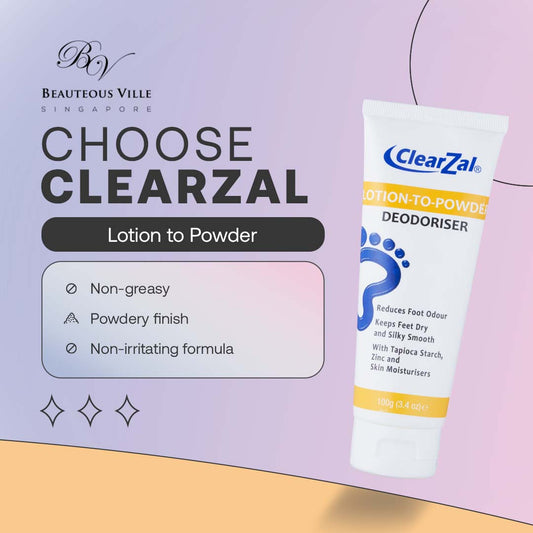 ClearZal® Lotion to Powder