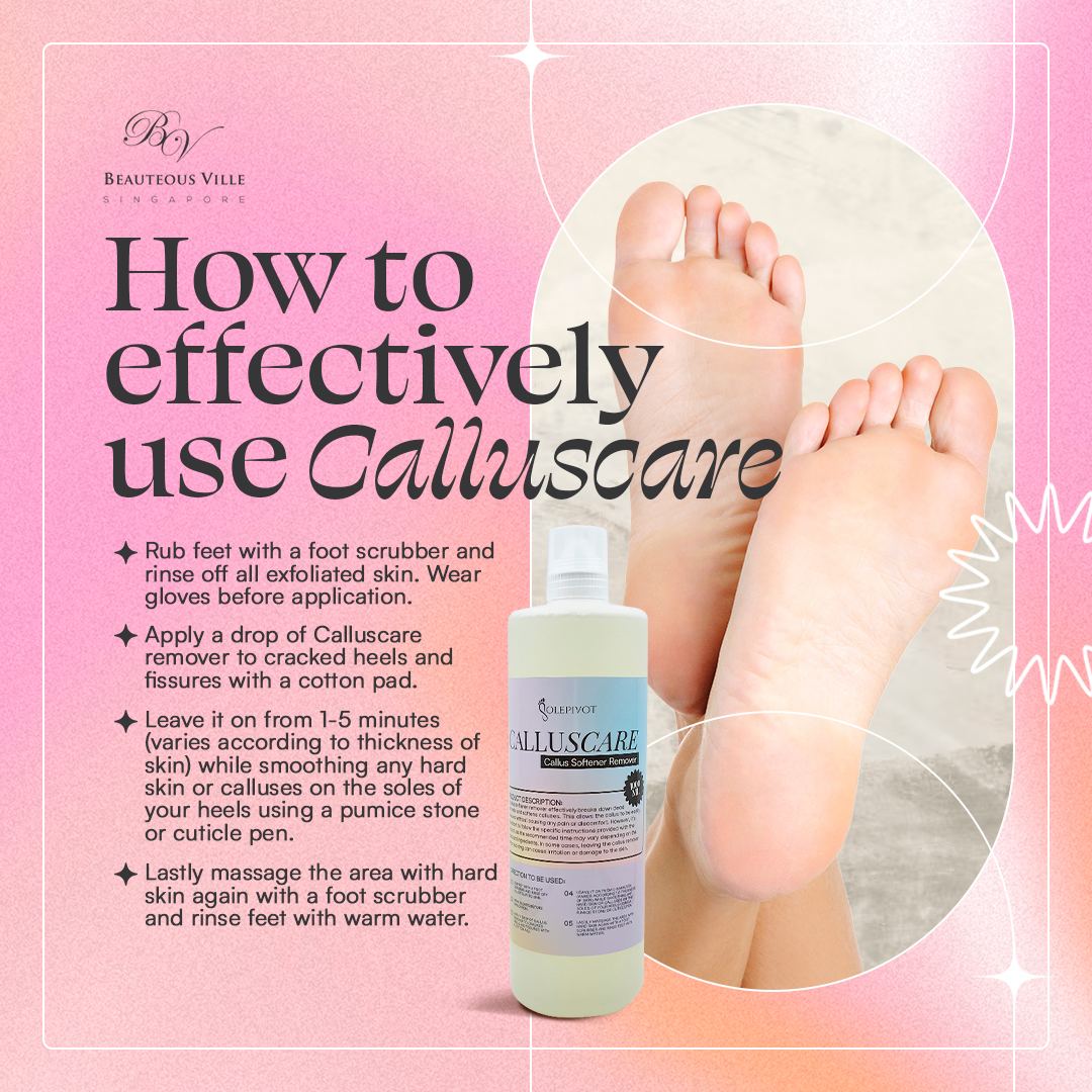 SolePivot's Calluscare Callus Softener Remover