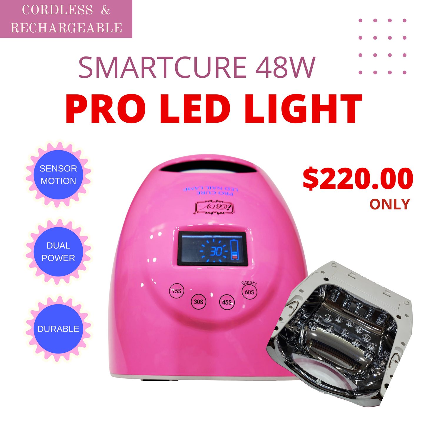 SMARTCURE 48W PRO LED LIGHT